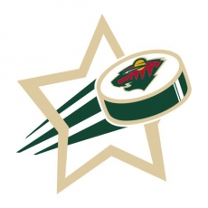 Minnesota Wild Hockey Goal Star logo heat sticker