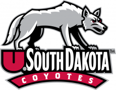 South Dakota Coyotes 2004-2011 Secondary Logo 02 heat sticker