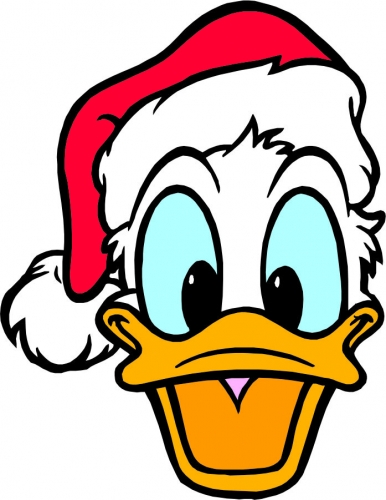 Donald Duck Logo 46 heat sticker