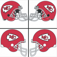 Kansas City Chiefs Helmet Logo heat sticker