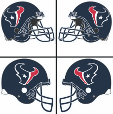 Houston Texans Helmet Logo heat sticker