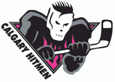 Calgary Hitmen 1995 96-1997 98 Primary Logo heat sticker