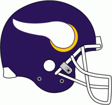 Minnesota Vikings 1980-1984 Helmet Logo custom vinyl decal