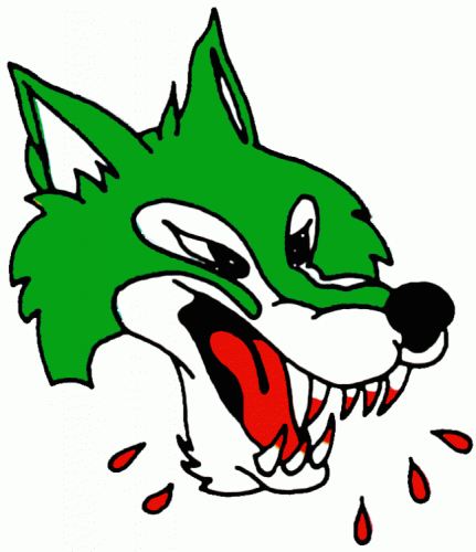 Sudbury Wolves 1981 82-1986 87 Primary Logo heat sticker