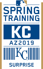 Kansas City Royals 2019 Event Logo heat sticker