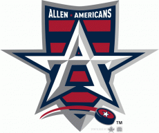 Allen Americans 2014 15-Pres Primary Logo custom vinyl decal