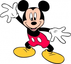 Mickey Mouse Logo 16 heat sticker