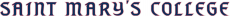 Saint Marys Gaels 2007-Pres Wordmark Logo 03 custom vinyl decal