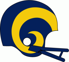 Los Angeles Rams 1983-1988 Primary Logo heat sticker