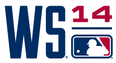 MLB World Series 2014 Alternate Logo heat sticker