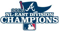 Atlanta Braves 2013 Champion Logo custom vinyl decal