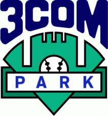 San Francisco 49ers 1995-2002 Stadium Logo heat sticker