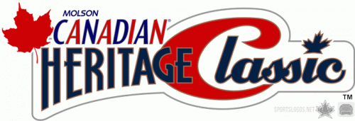NHL Heritage Classic 2003-2004 Logo heat sticker