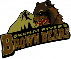 Kenai River Brown Bears 2012 13-Pres Alternate Logo custom vinyl decal