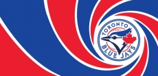 007 Toronto Blue Jays logo heat sticker