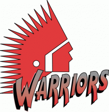 Moose Jaw Warriors 2001 02-Pres Primary Logo custom vinyl decal