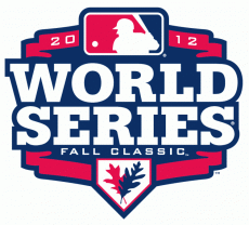 MLB World Series 2012 01 Logo heat sticker