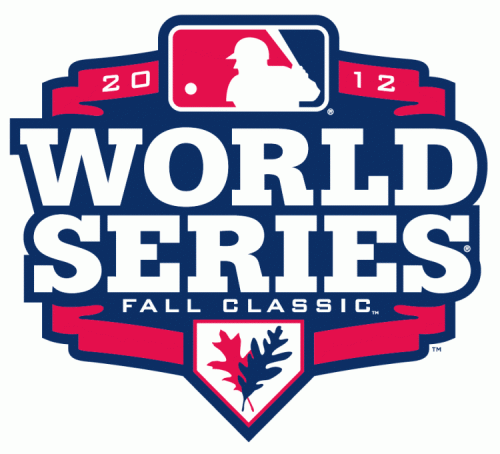 MLB World Series 2012 01 Logo custom vinyl decal