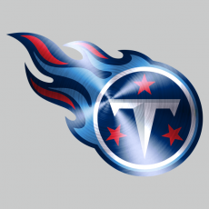 Tennessee Titans Stainless steel logo heat sticker