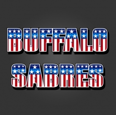 Buffalo Sabres American Captain Logo custom vinyl decal