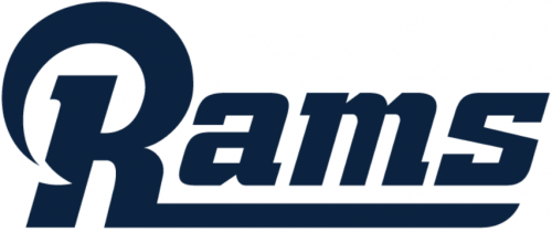 Los Angeles Rams 2016-Pres Wordmark Logo custom vinyl decal