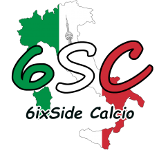 6ixSide calcio Logo 3pcs Heat Sticker
