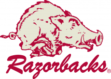 Arkansas Razorbacks 1964-1972 Alternate Logo custom vinyl decal