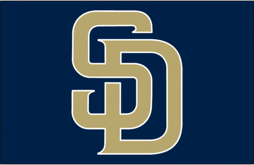 San Diego Padres 2004-2011 Cap Logo custom vinyl decal