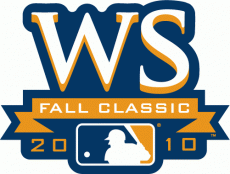 MLB World Series 2010 Wordmark 02 Logo heat sticker