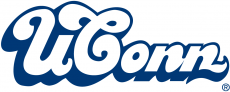 UConn Huskies 1995 Wordmark Logo custom vinyl decal