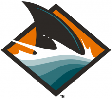 San Jose Sharks 2007 08 Alternate Logo heat sticker