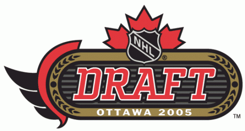 NHL Draft 2004-2005 Unused Logo heat sticker