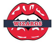 Washington Wizards Lips Logo custom vinyl decal