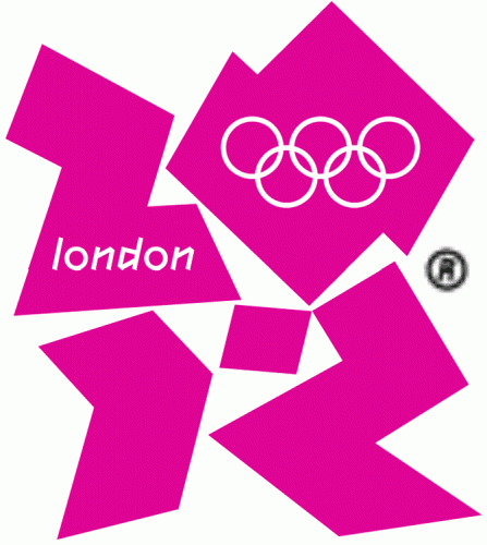 2012 London Olympics 2012 Partial Logo 02 heat sticker