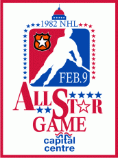 NHL All-Star Game 1981-1982 Logo custom vinyl decal