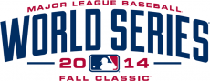 MLB World Series 2014 Logo heat sticker
