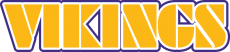 Minnesota Vikings 1982-2003 Wordmark Logo custom vinyl decal
