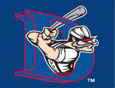 Auburn Doubledays 1996-Pres Cap Logo heat sticker