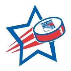 New York Rangers Hockey Goal Star logo heat sticker