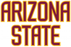 Arizona State Sun Devils 1996-2010 Wordmark Logo heat sticker