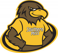 Southern Miss Golden Eagles 2003-Pres Mascot Logo custom vinyl decal