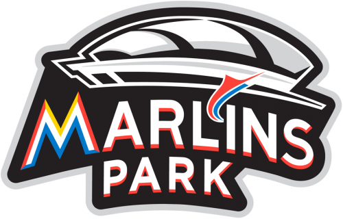 Miami Marlins 2012 Stadium Logo 01 heat sticker