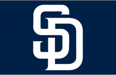 San Diego Padres 2004-2019 Cap Logo heat sticker