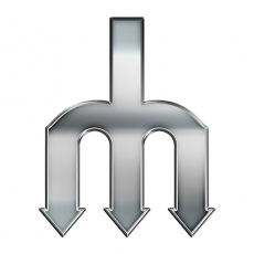 Seattle Mariners Silver Logo heat sticker