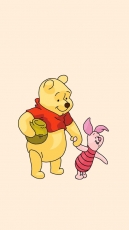 Disney Pooh Logo 36 heat sticker