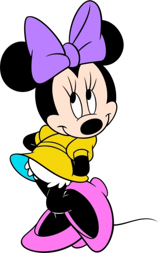 Minnie Mouse Logo 06 custom vinyl decal