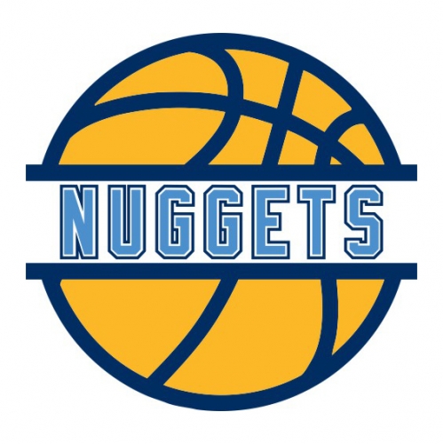 Basketball Denver Nuggets Logo custom vinyl decal