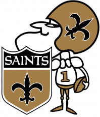 New Orleans Saints 2009-Pres Alternate Logo heat sticker