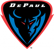 DePaul Blue Demons 1999-Pres Alternate Logo 01 heat sticker