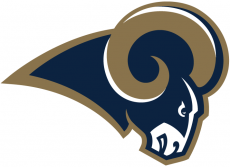 Los Angeles Rams 2016 Primary Logo heat sticker
